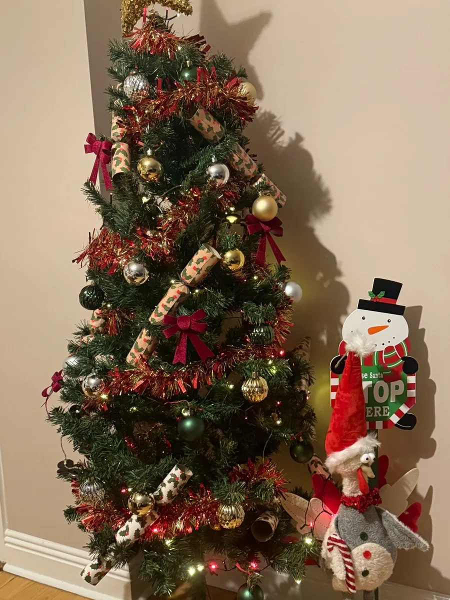 Christmas tree and decoration