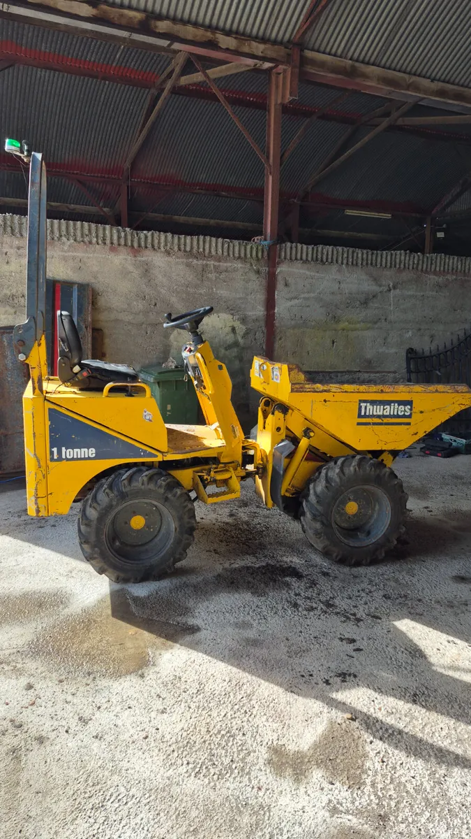 Thwates 1 ton dumper no vat - Image 1