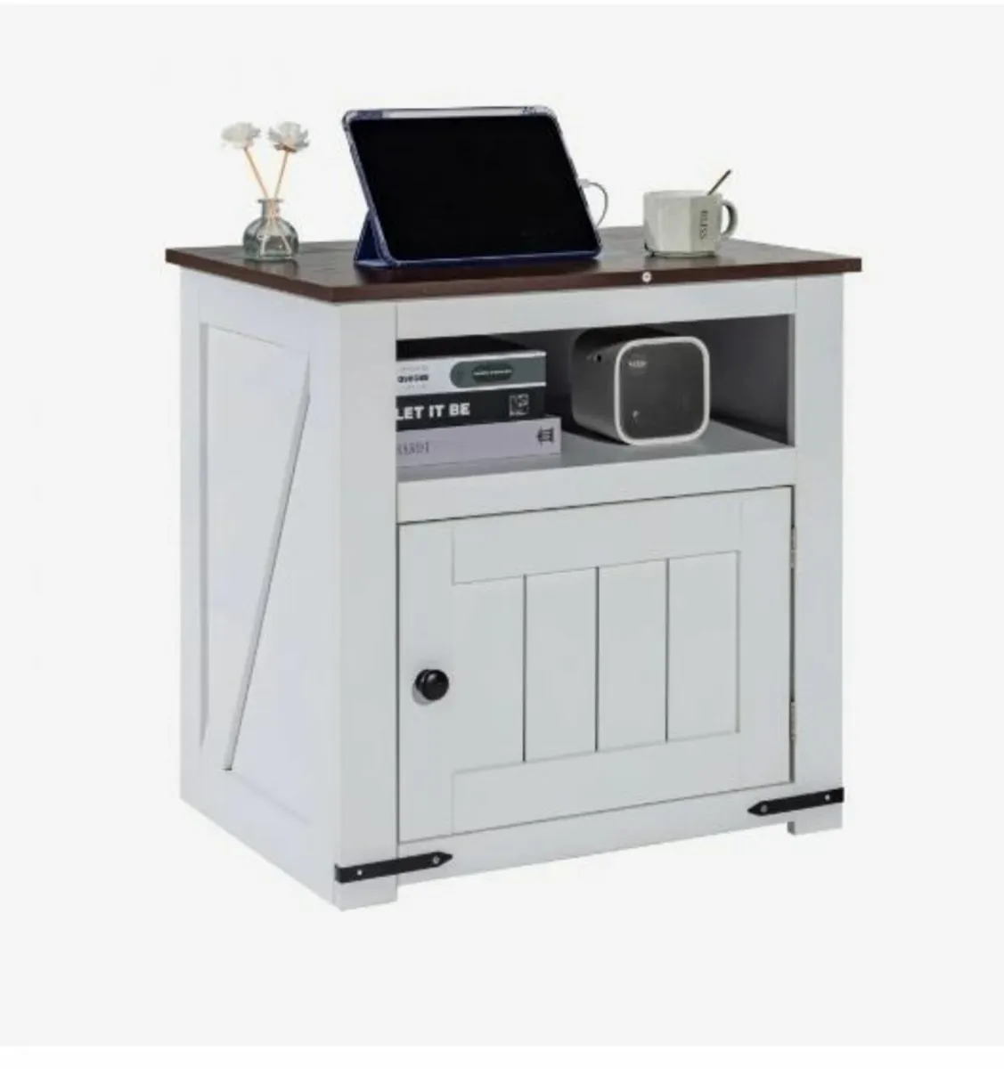 Farmhouse End Table Square - Image 1