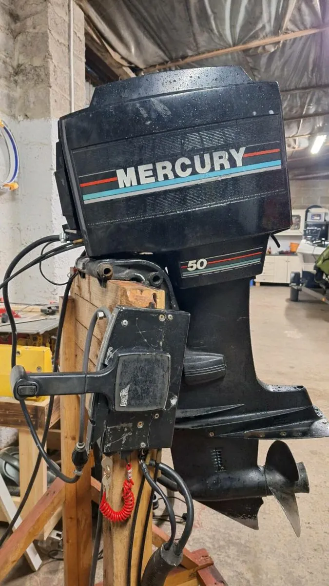 50 hp Mercury outboard - Image 1