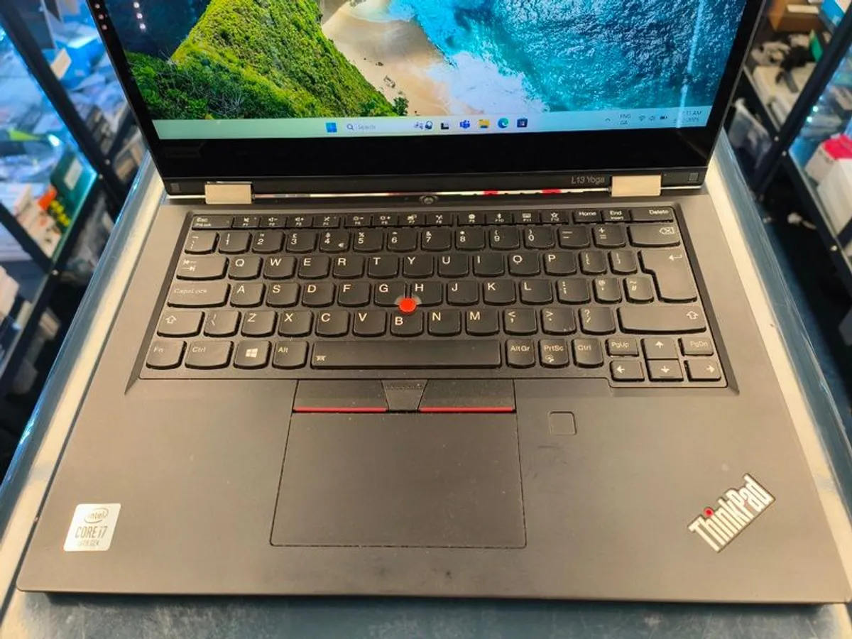 2in1 Lenovo ThinkPad L13 Yoga Convertable 13.3", Intel i7 10th Gen 16GB RAM 500GB SSD Windows 11 Pro (Touch Screen) - Image 4