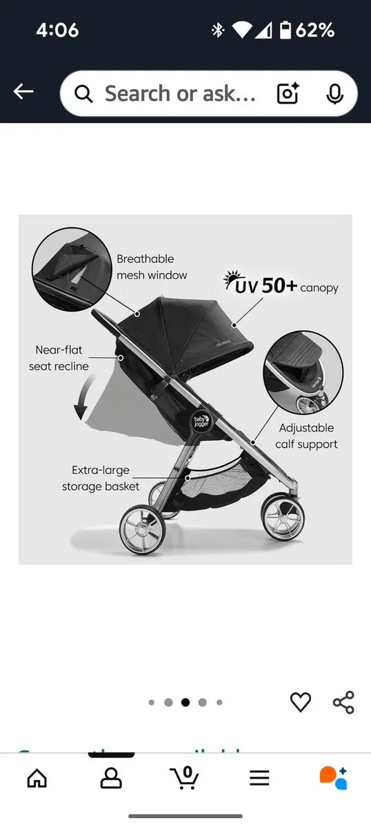 Baby jogger City mini 2 pushchair - Image 1
