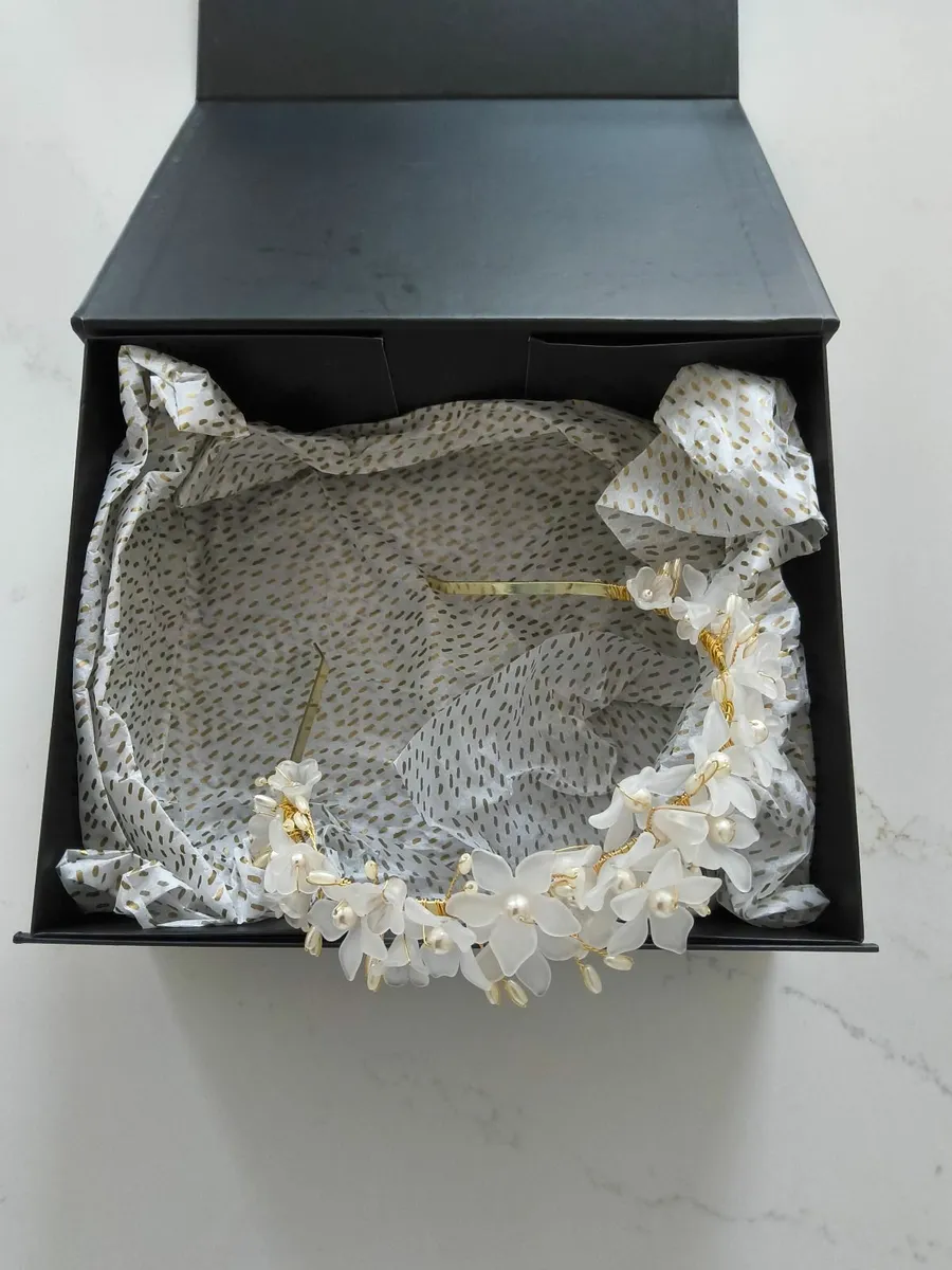 Bridal Headpiece from Blue Meadow Designer - Image 4