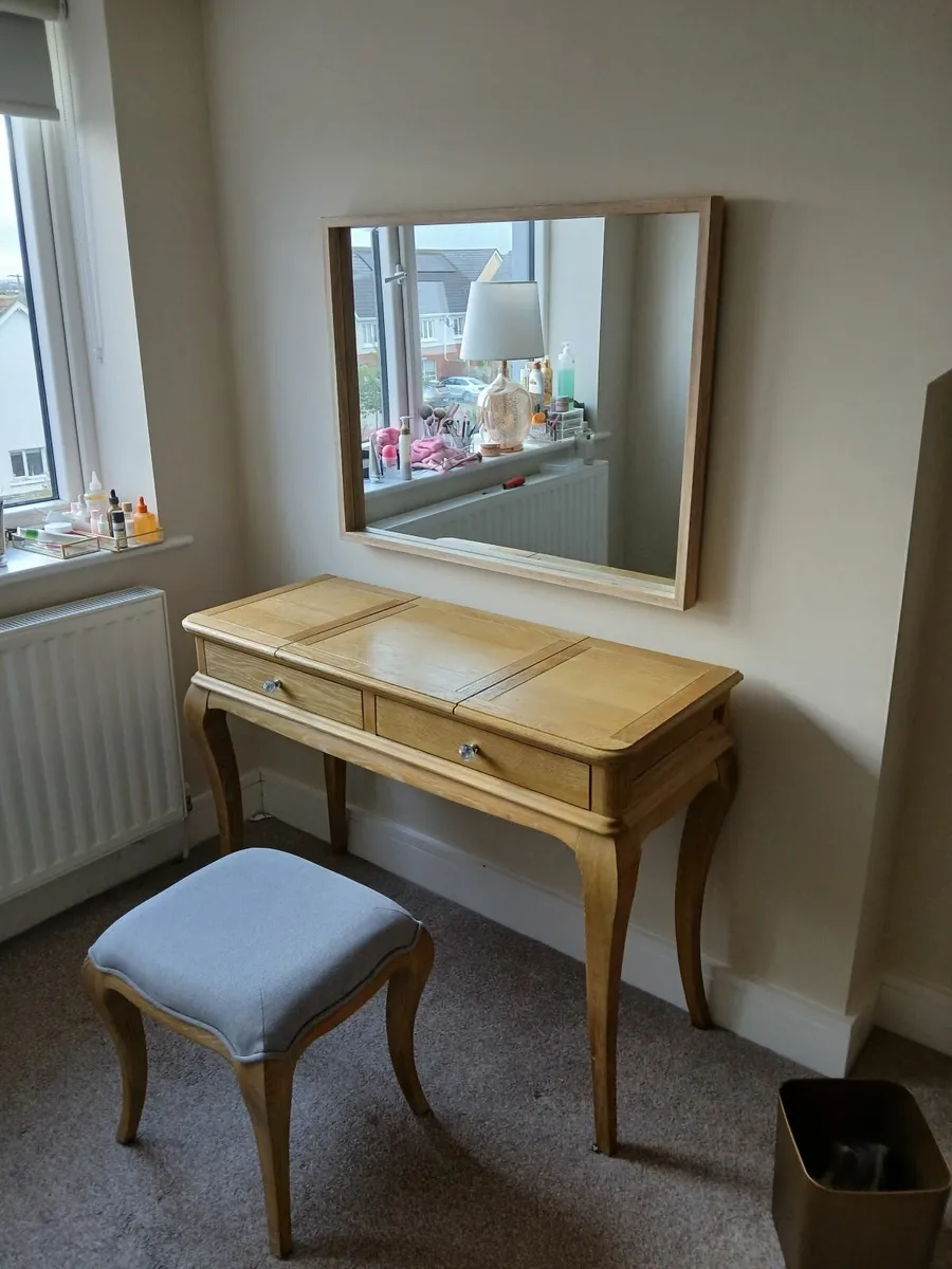 Vanity Table & Stool - Image 1