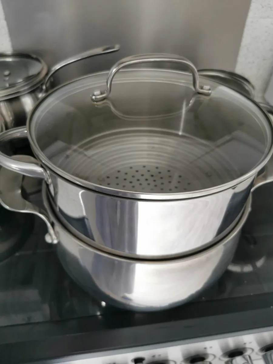 Faberware saucepan set (18/10 grade steel) - Image 2