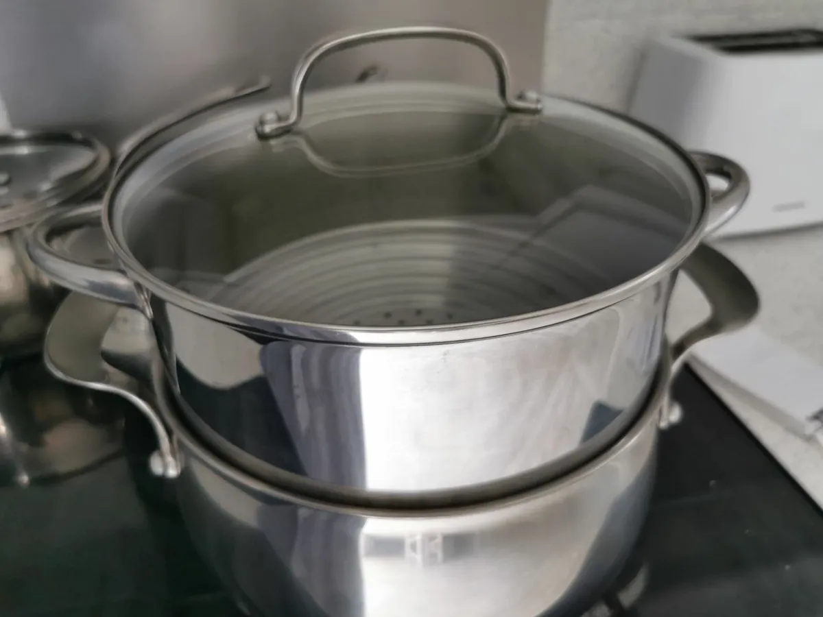 Faberware saucepan set (18/10 grade steel) - Image 3