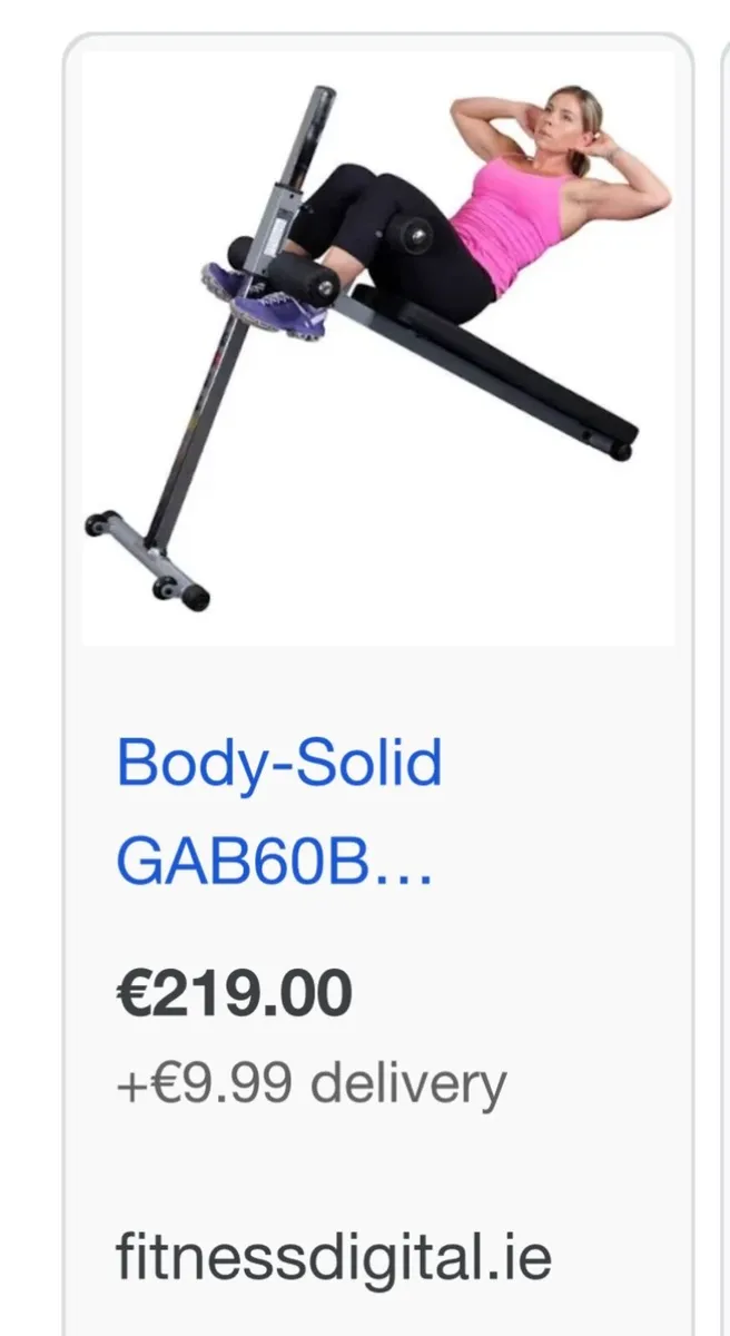 Body solid commercial sit ups abs bench - Image 3