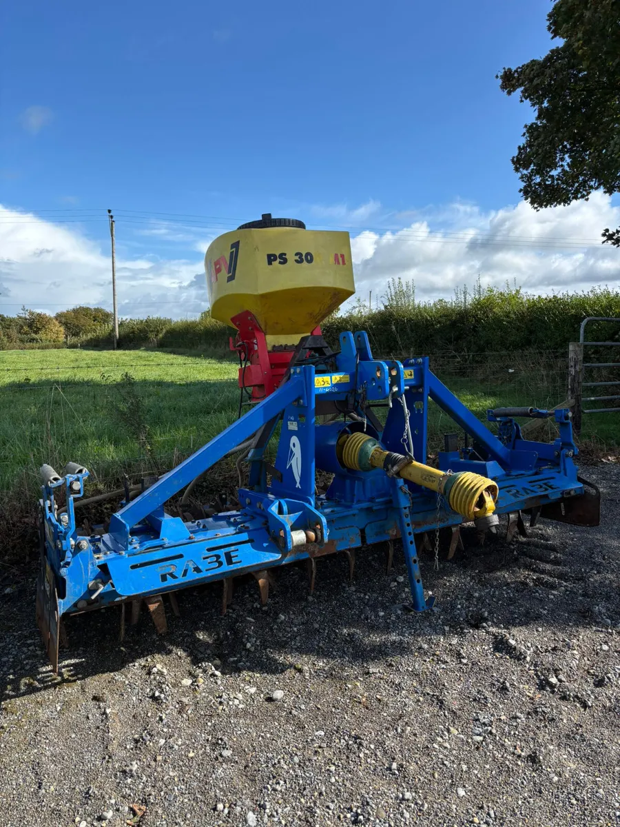 2021 Rabe Corvus with APV PS 300 Seeder - Image 1
