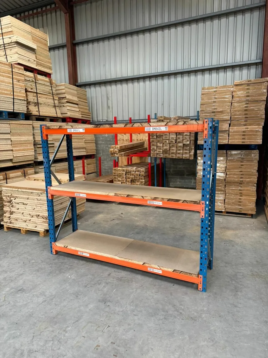 Heavy Duty Industrial Racking Used - Image 1