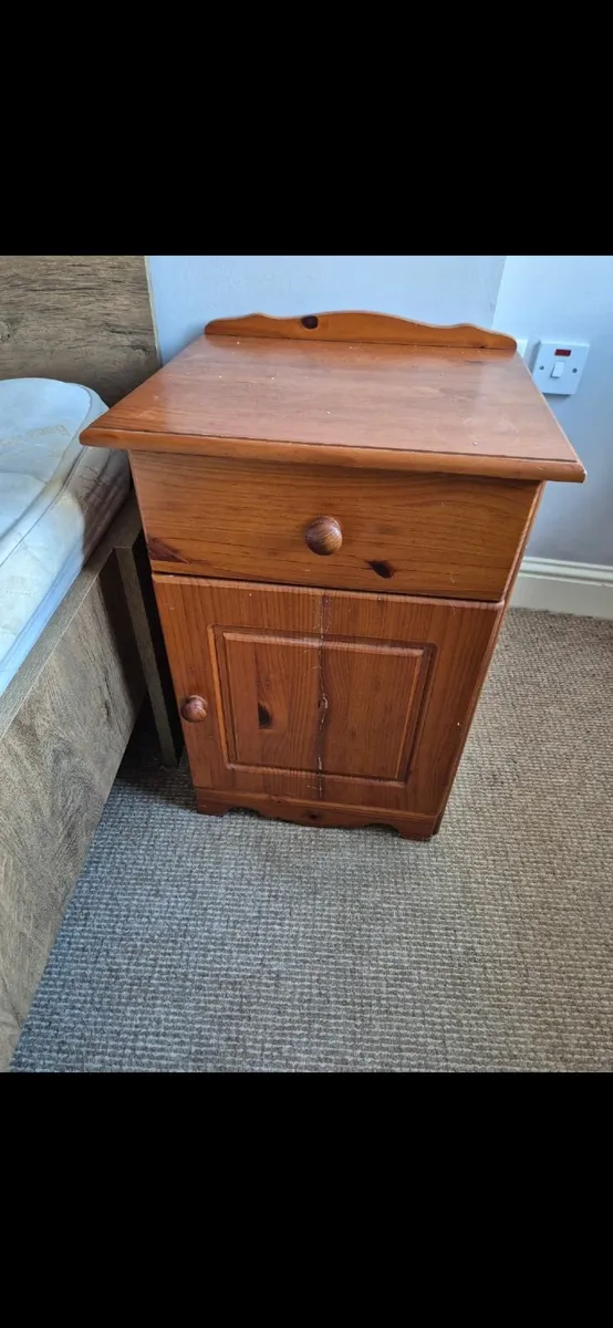 2 Bed side cupboard