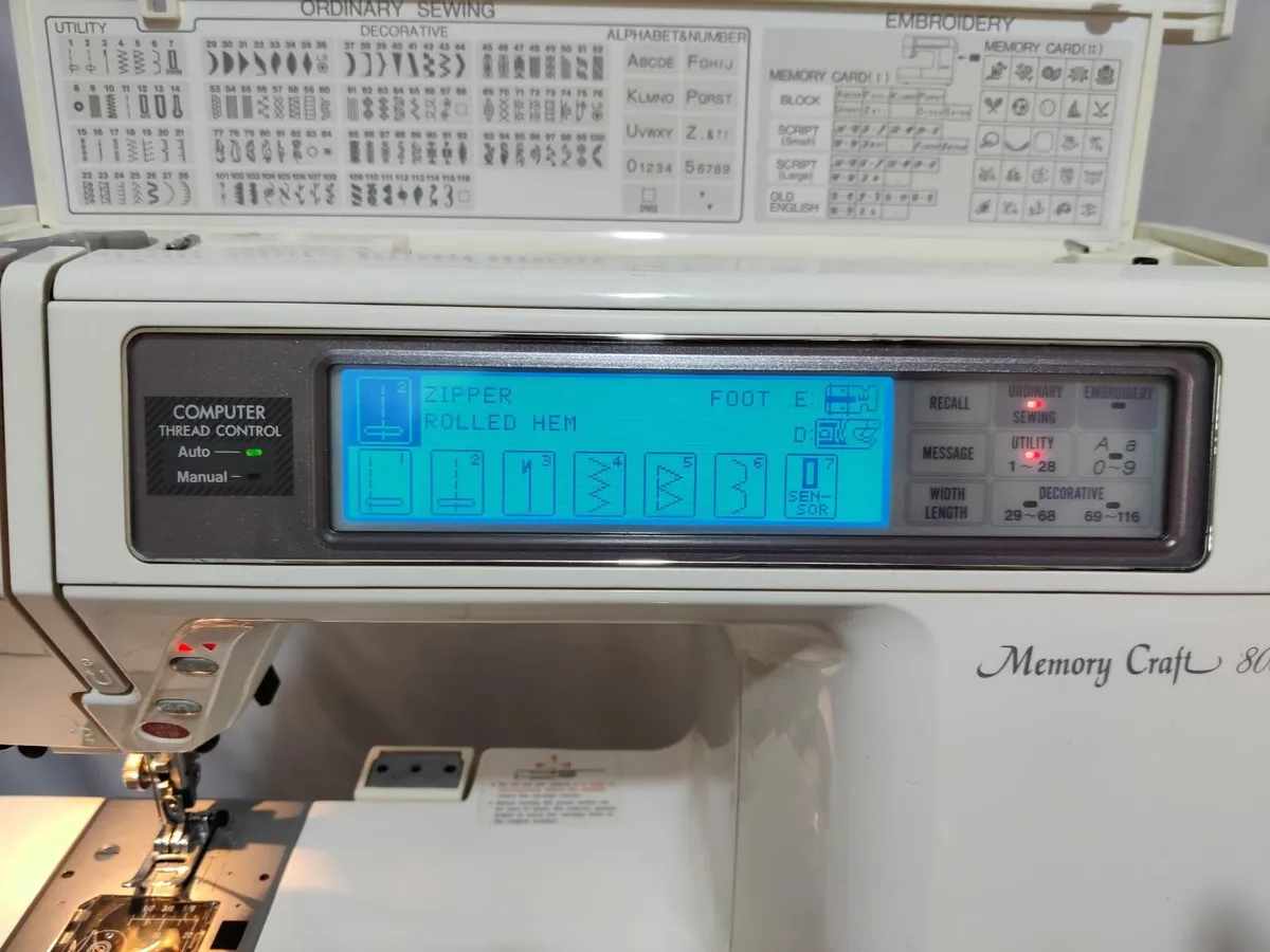 Sewing & embroidery machine - Image 1