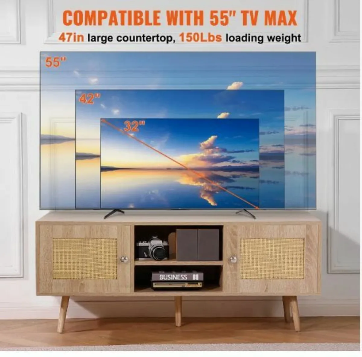 Rattan TV Stand - Image 3