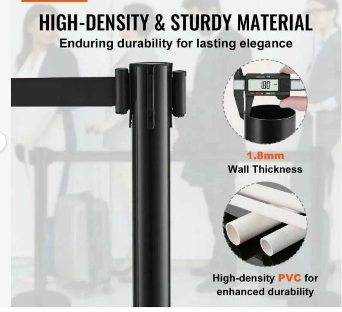 Crowd Control Stanchions, 6-Pack - Image 3