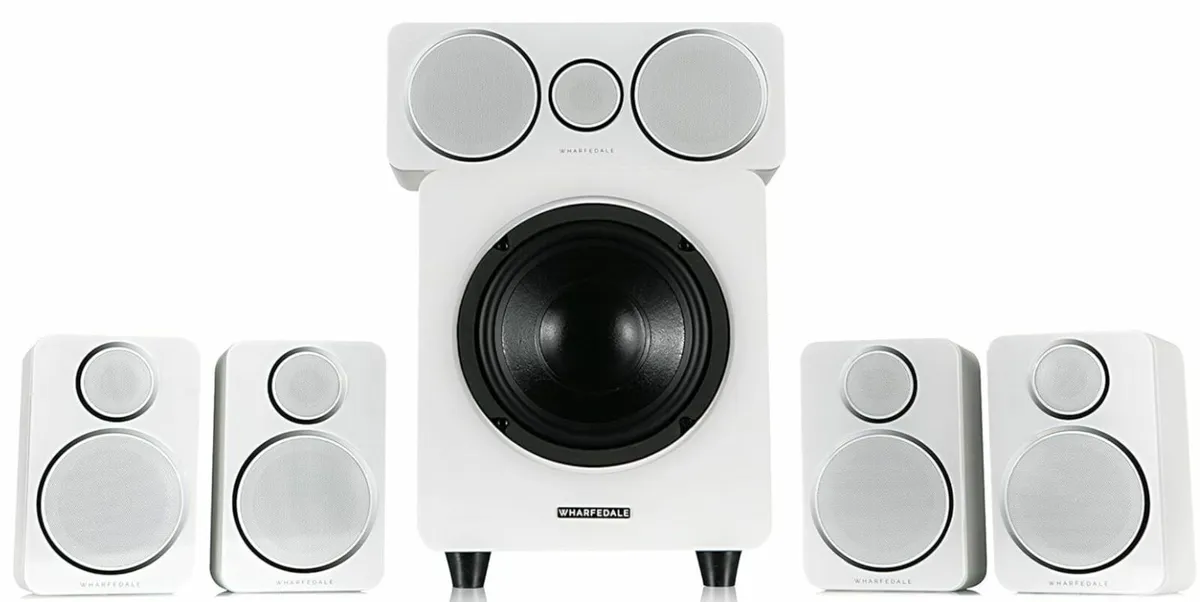 Wharfedale DX-2 5.1 Speaker System (White) - Image 2