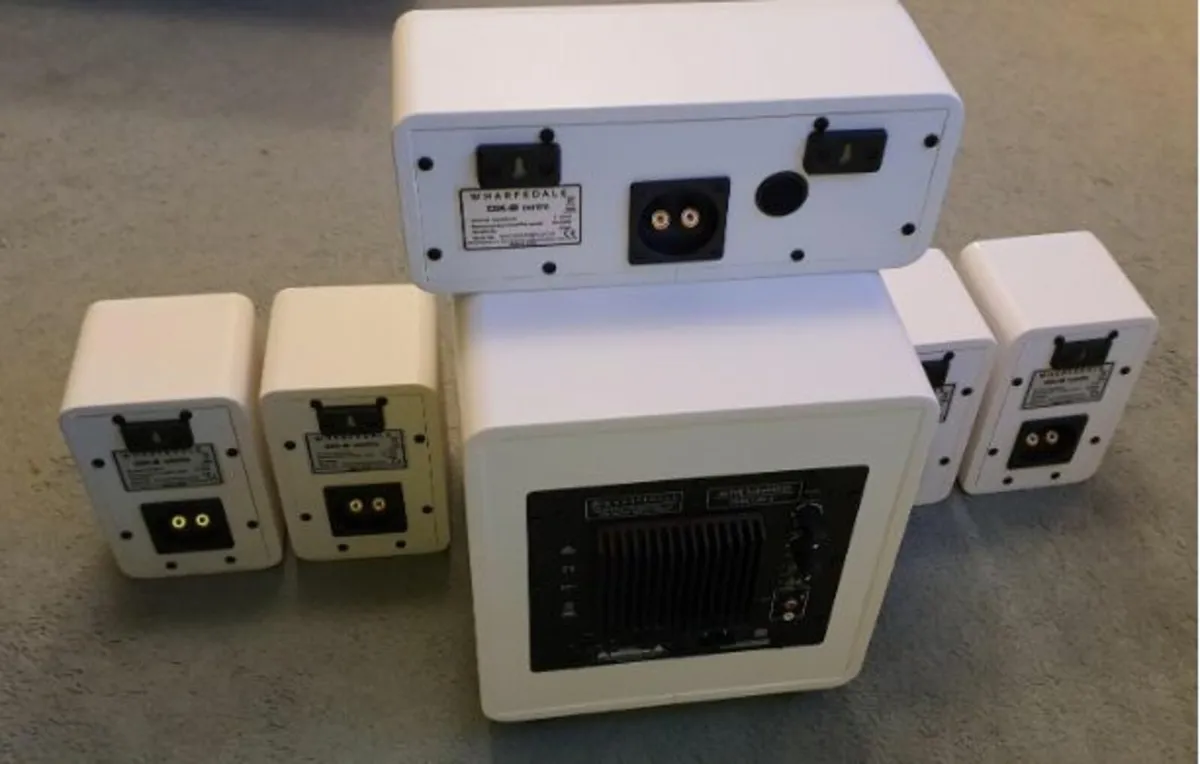 Wharfedale DX-2 5.1 Speaker System (White) - Image 3