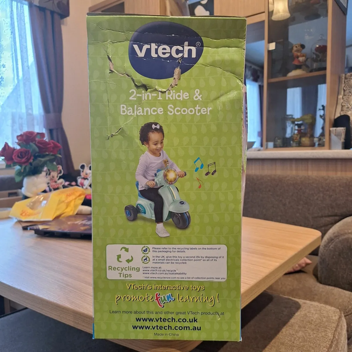 Vtech 2 in 1 balance & ride scooter - Image 4