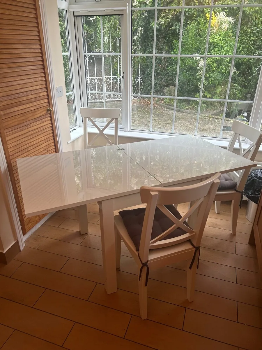 dining table and chairs - Image 2