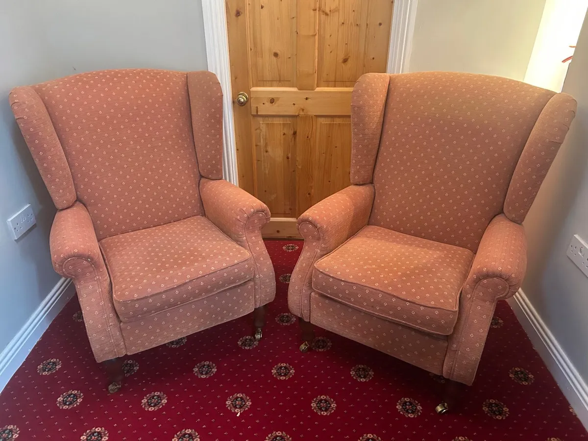 Two Parker Knoll Armchairs - Image 1