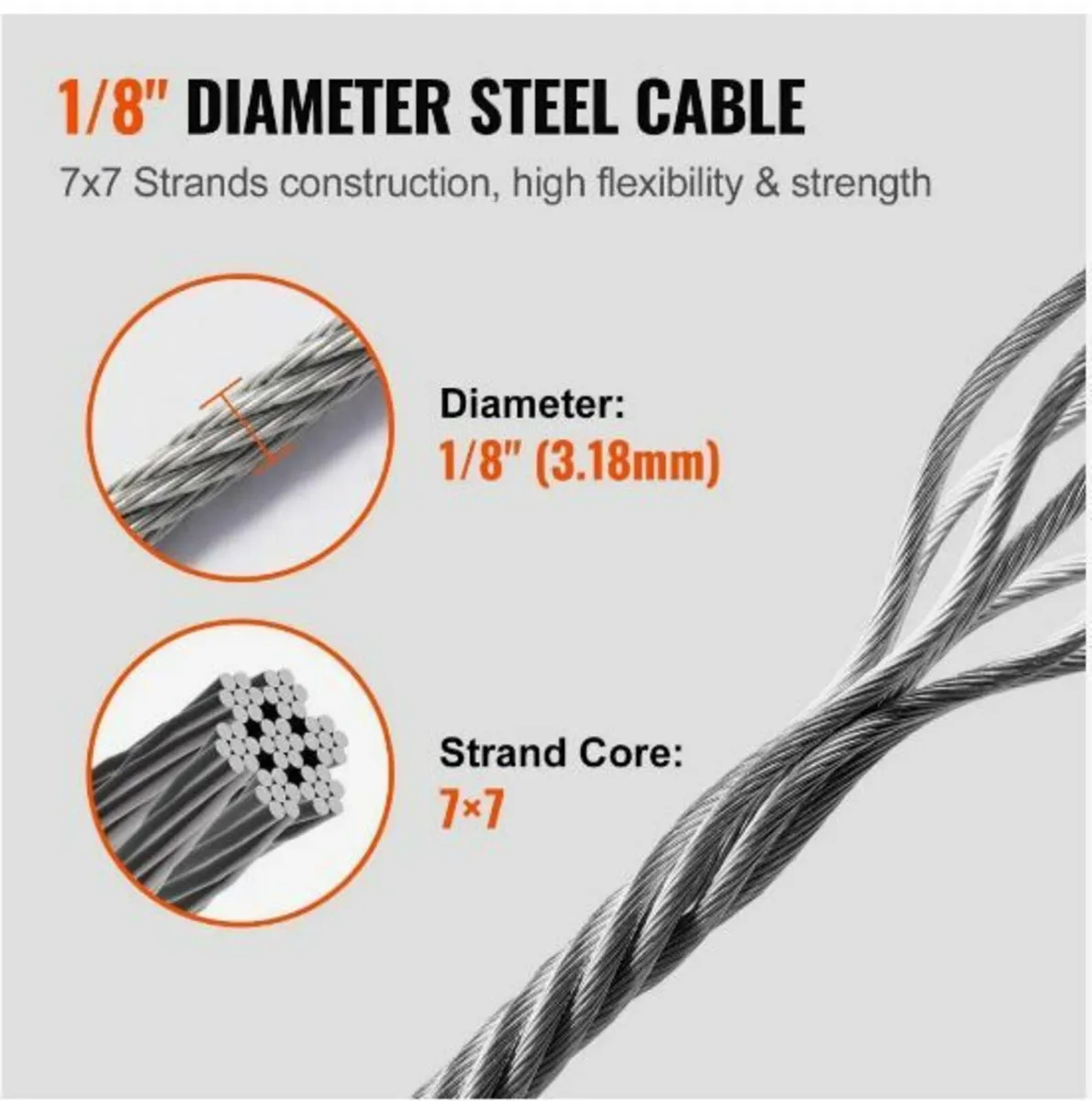 T316 Deck Railing Cable - Image 2