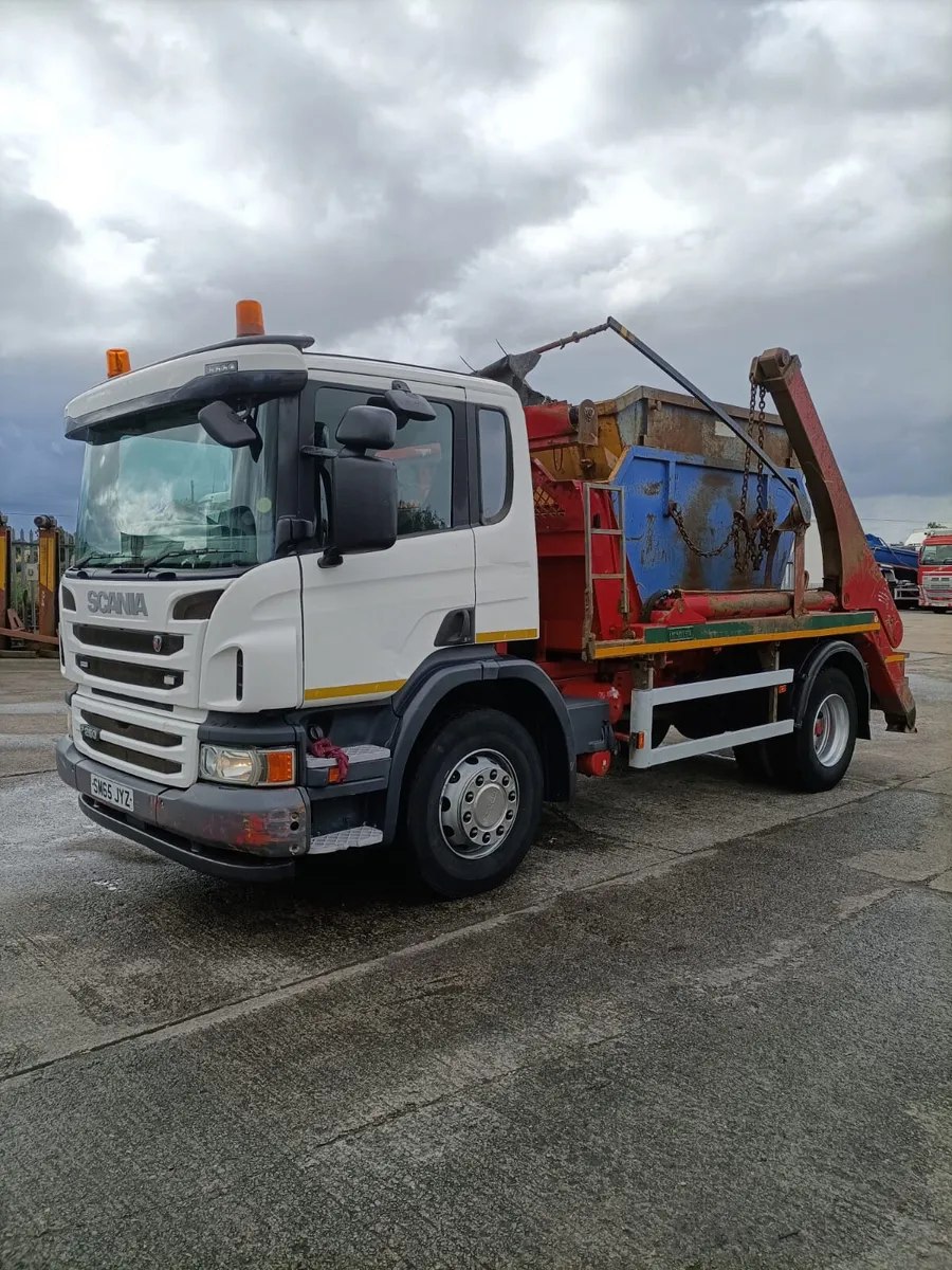 2016 Scania P250 skip Loader manual Tested - Image 3