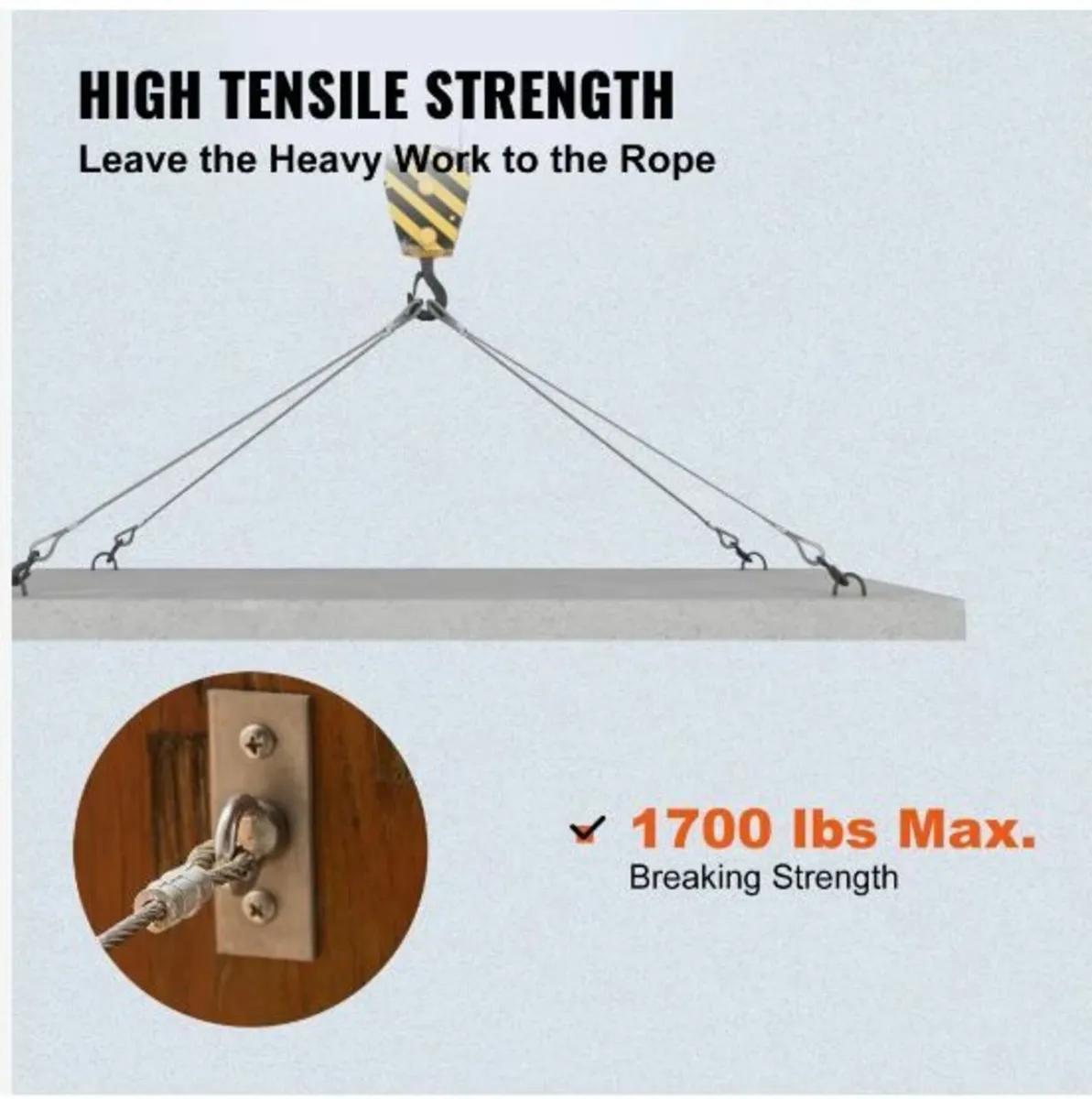 T316 Stainless Steel Cable 3.2 mm 7x7 Steel - Image 3
