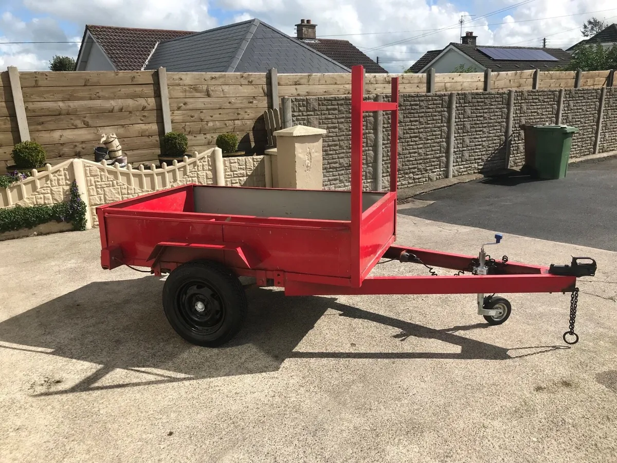 Single axle car trailer for sale - Image 2