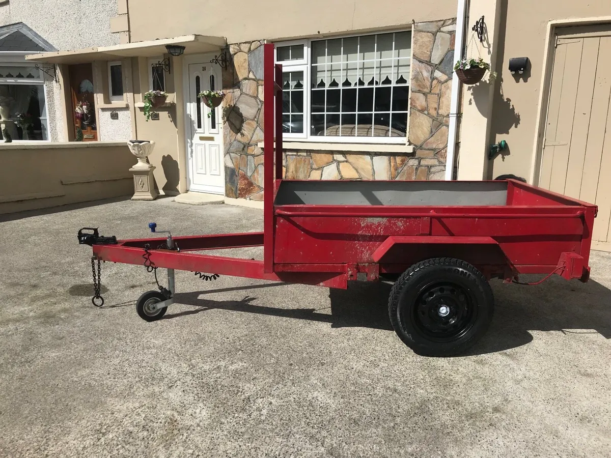 Single axle car trailer for sale - Image 4