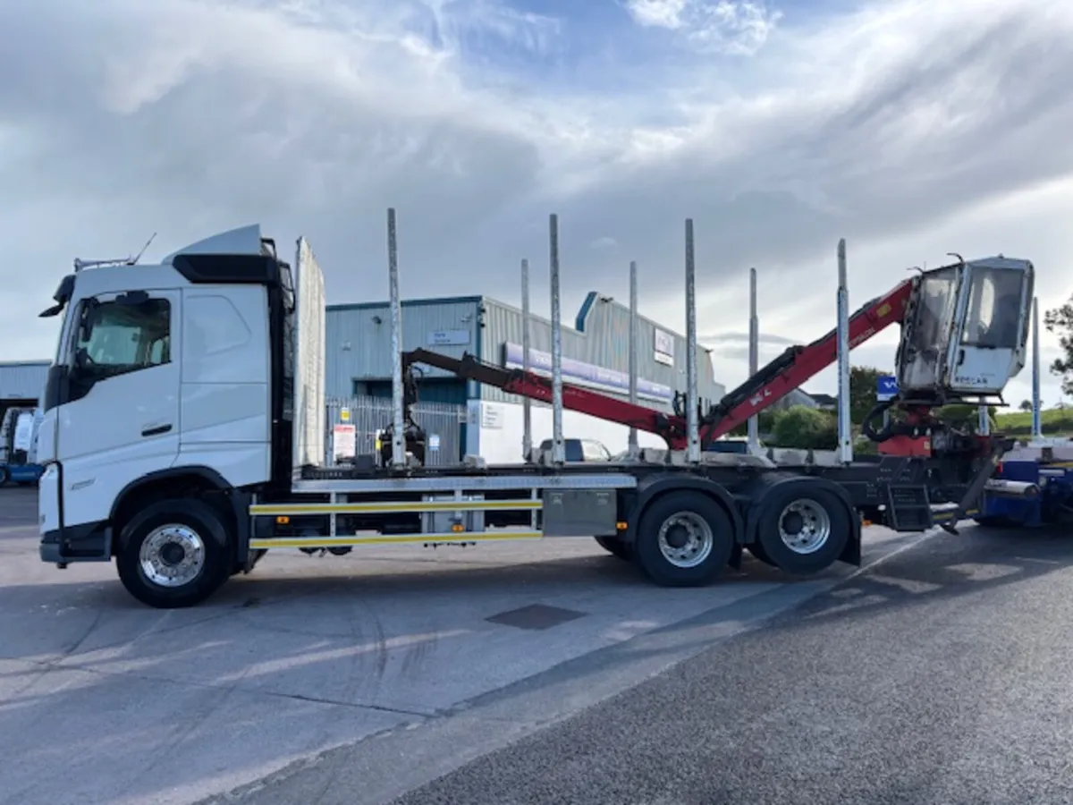 New Volvo FH 540 Rigid & drag timber truck - Image 4