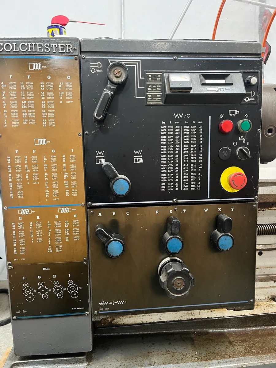 Colchester triumph vs2500 lathe for sale - Image 3