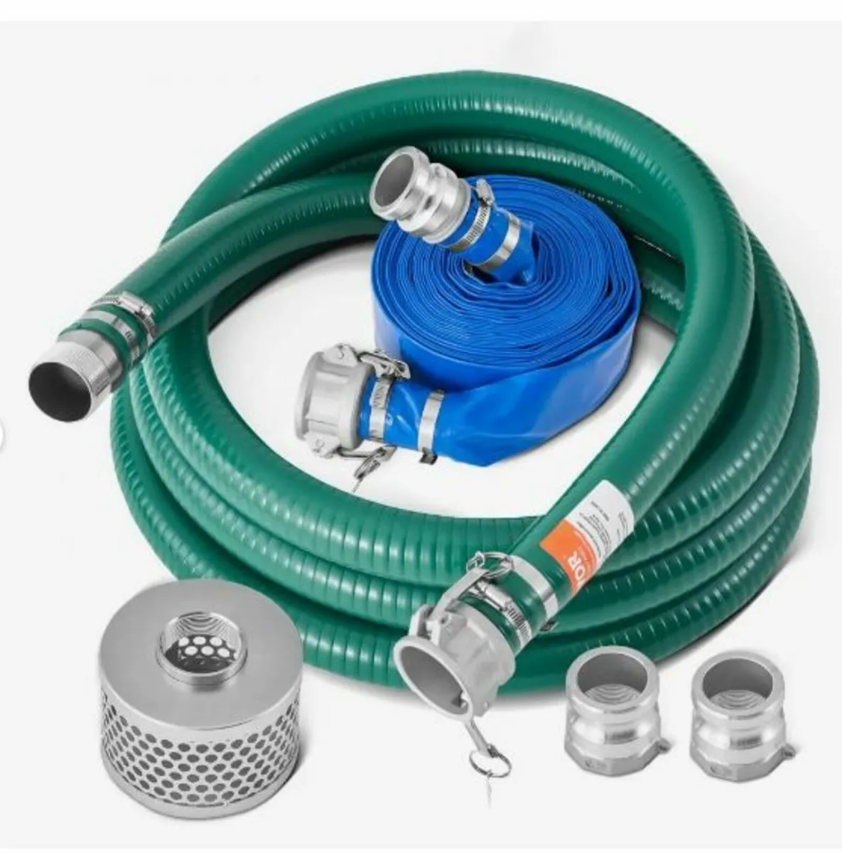 Suction Hose Kit for Water Pump 2 in x 20 ft - Image 1