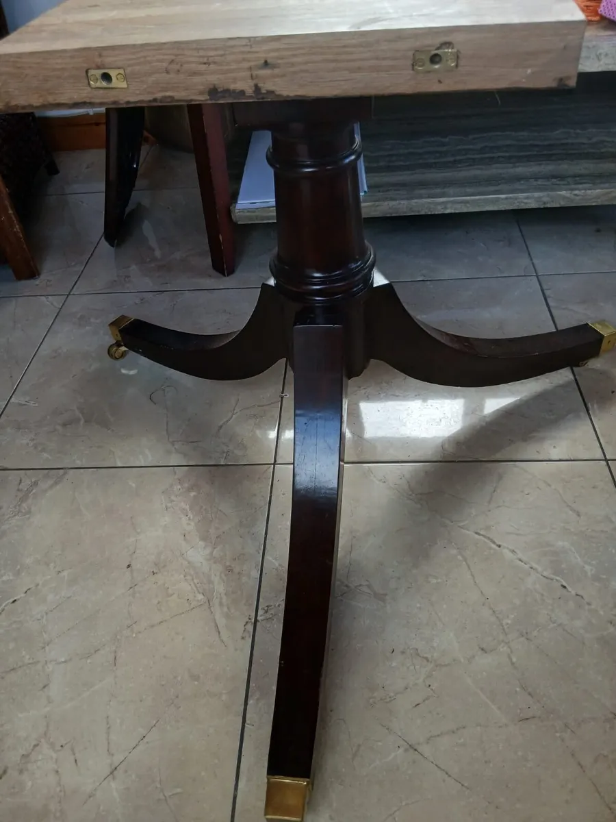 Dining Set – Table, Chairs & Pedestal Base - Image 2