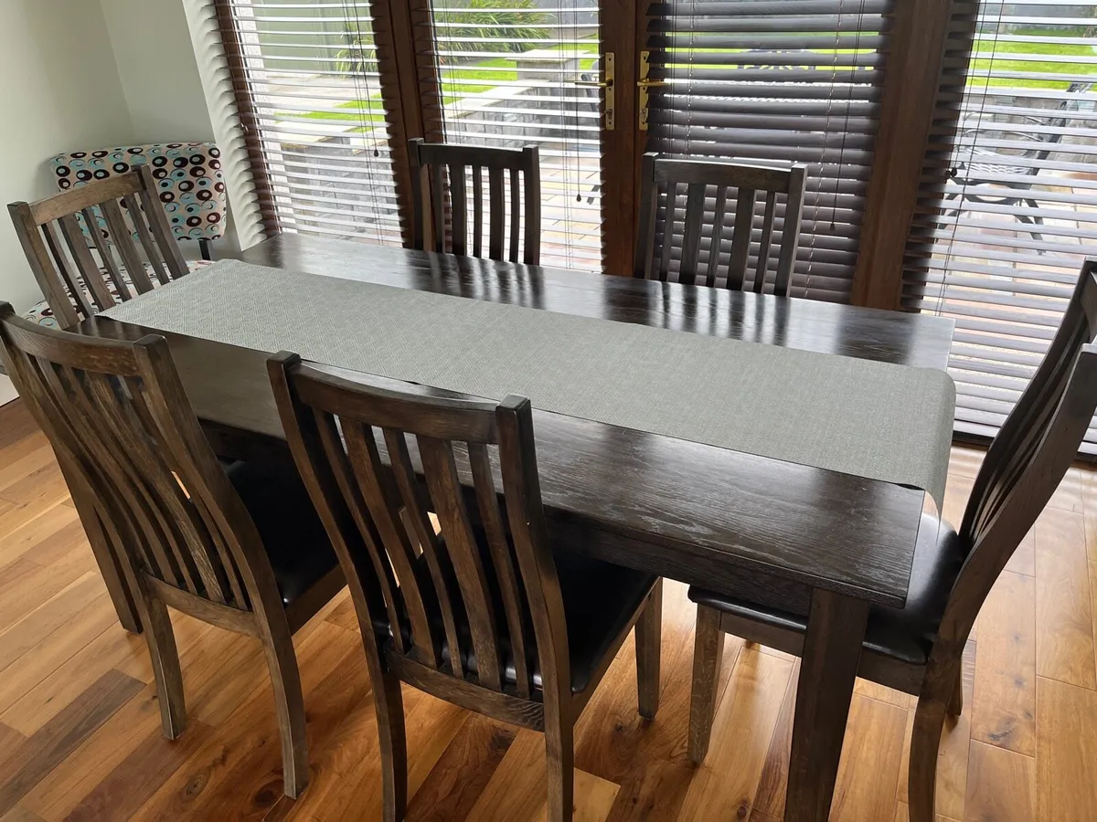 Dining Table and Chairs - Image 1
