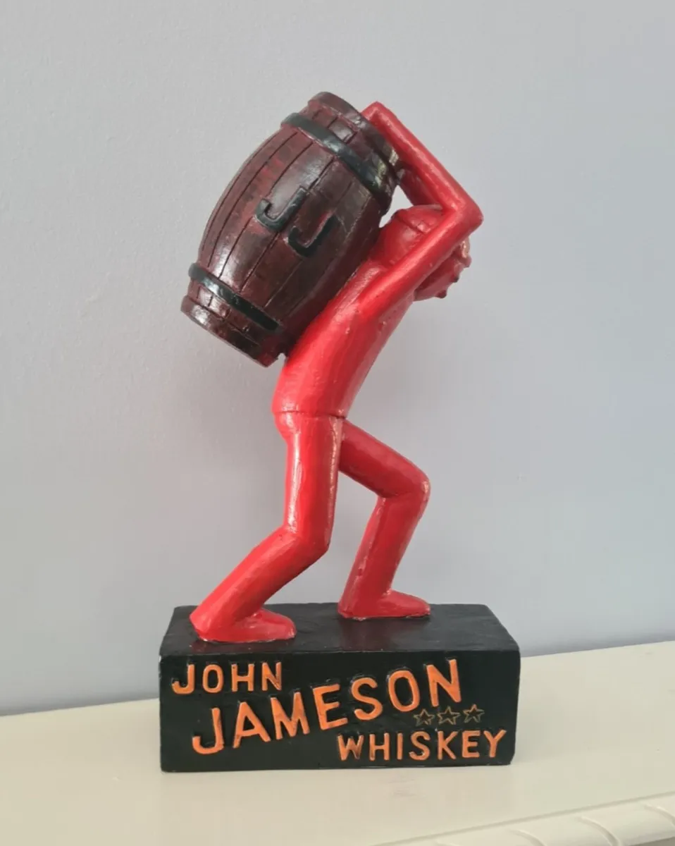 John Jamison whiskey statue - Image 1