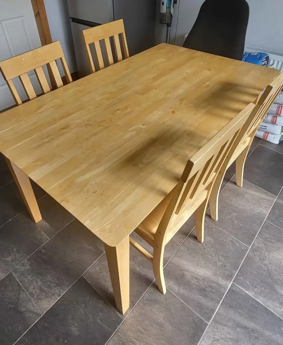 As New - Beautiful 5Ft Kitchen Dining Table - Image 2