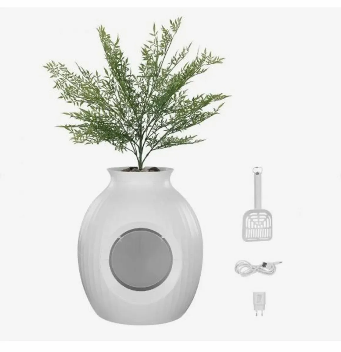 Odor-Free Plant Cat Litter Box Hidden - Image 4