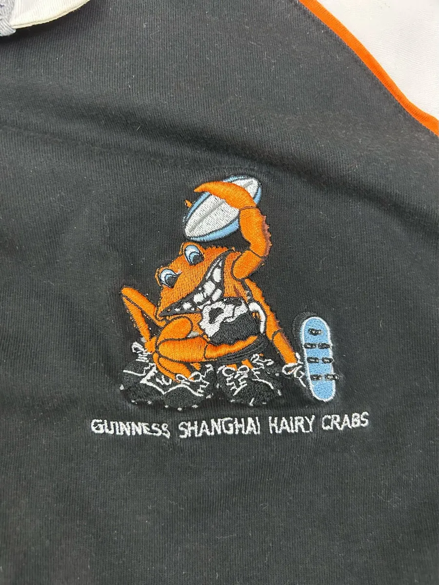 Rare Vintage Kukri Shanghai Rugby Guinness Jersey - Image 4