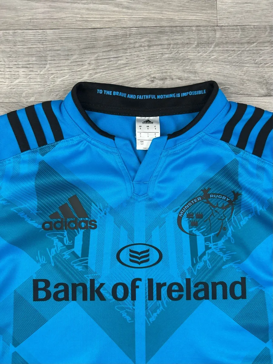 Adidas Munster Rugby Jersey Shirt Mens Small - Image 3