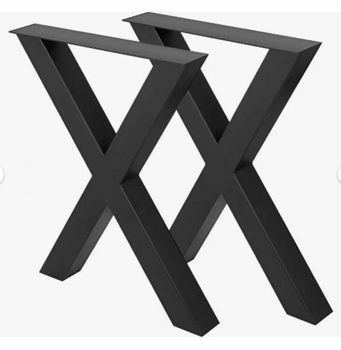 Metal Table Legs 28.4 x 29.9 Inch - Image 1