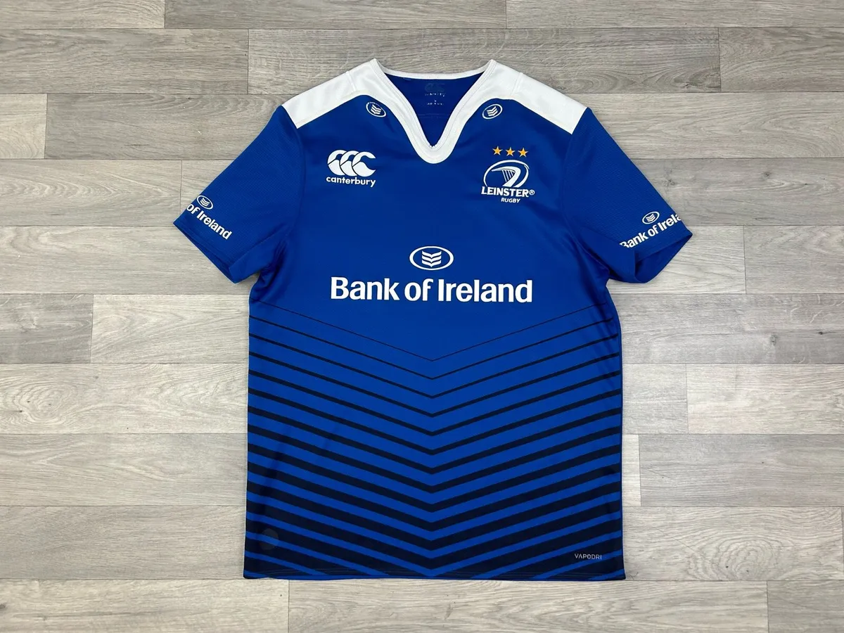 Canterbury Leinster Rugby Jersey Shirt Mens Large - Image 1