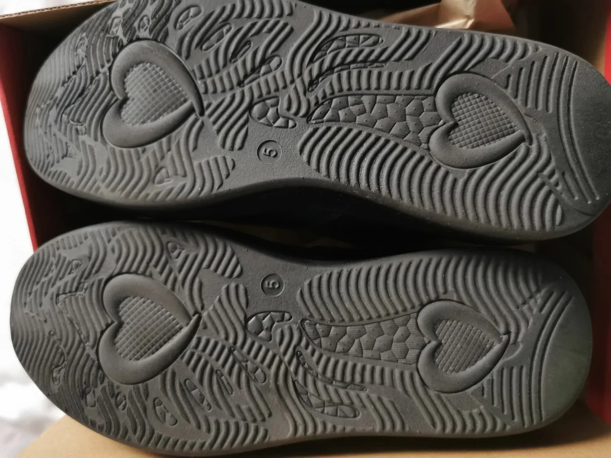 Vegan ankle boots (navy) - Image 4
