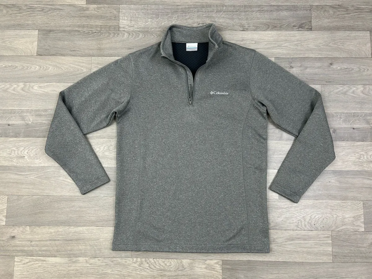 Columbia Half Zip Fleece Jumper Mens Small - Image 1