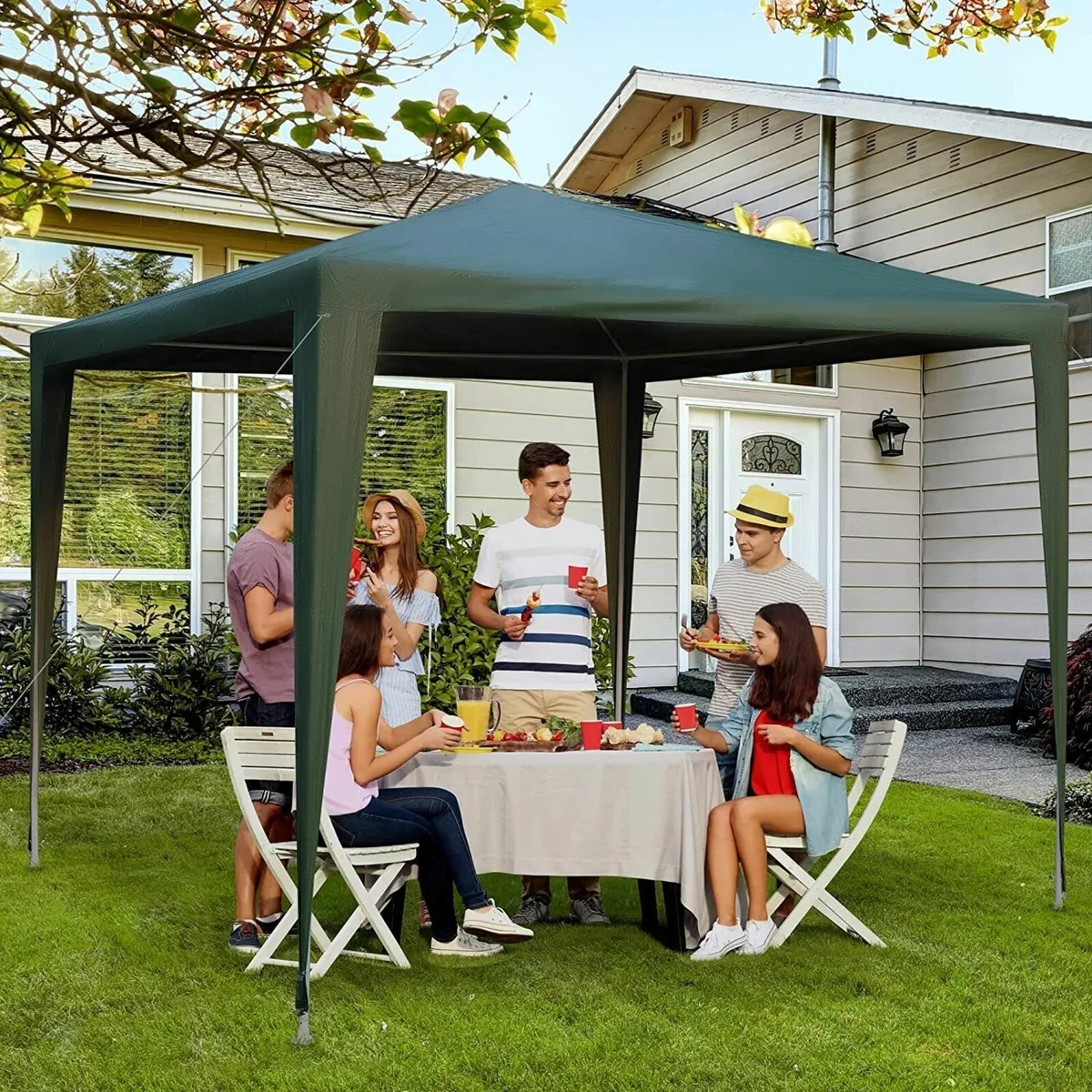 Gazebo Marquee Waterproof UV Outdoor Canopy - Image 3