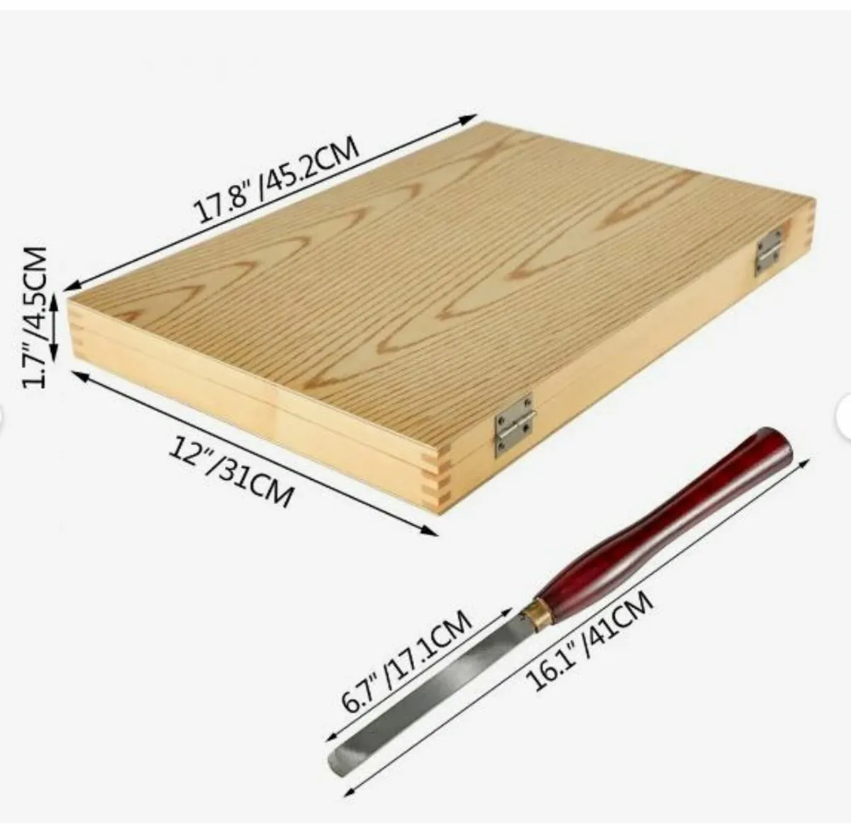 Wood Chisel Sets 8pcs Lathe Chisels - Image 4