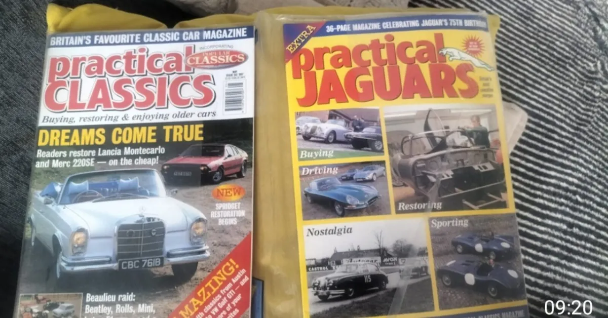 JOB LOT OF OLD CAR MAGAZINES 🚗 - Image 1