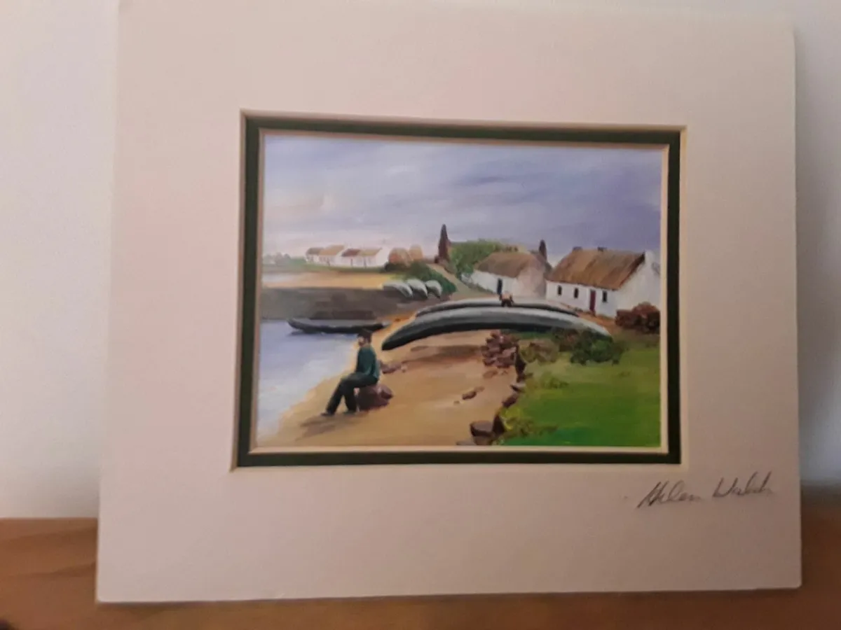 Three small pictures by artist Helen Walsh - Image 1