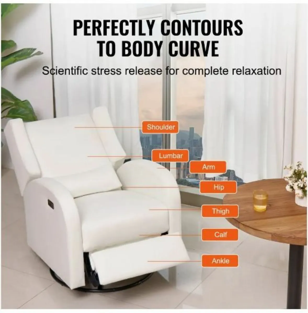 Electronic Power Recliner and Swivel Glider - Image 2