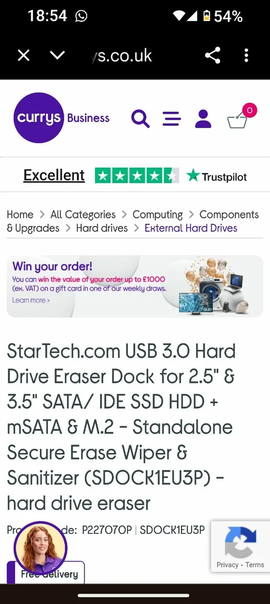 BRAND NEW STARTECK HARD DRIVE ERASER 3.0 - Image 3
