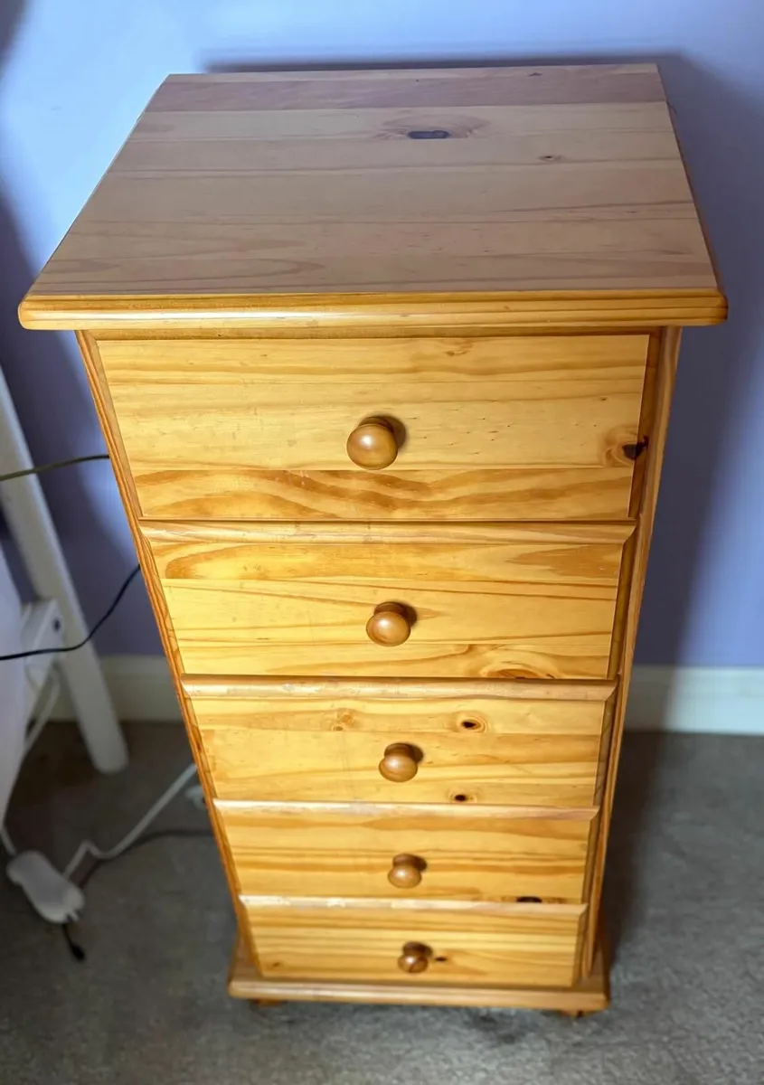 5 Drawer Chest x2 - Image 2