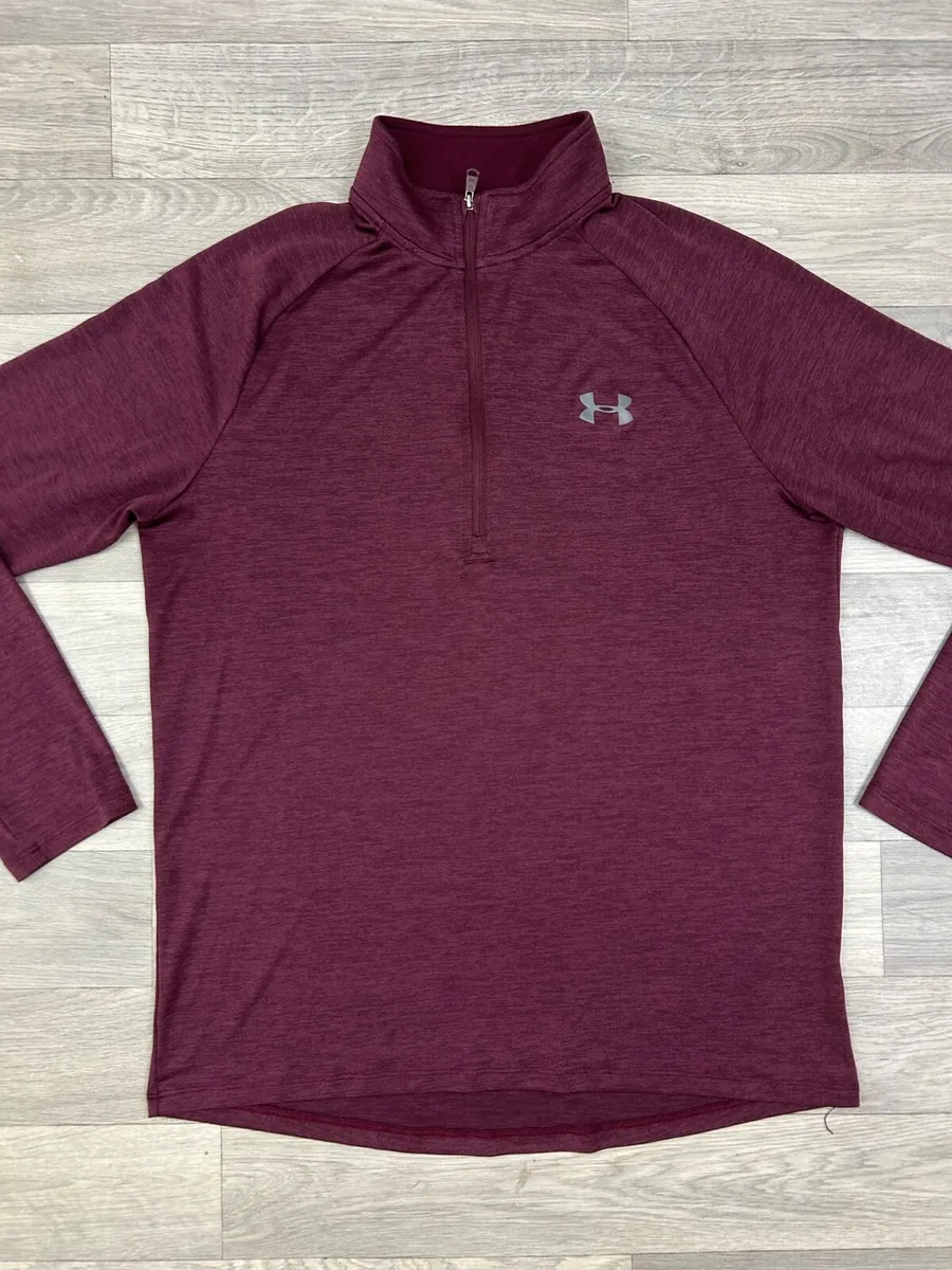 Under Armour Base Layer Half Zip Top Jumper - Image 2