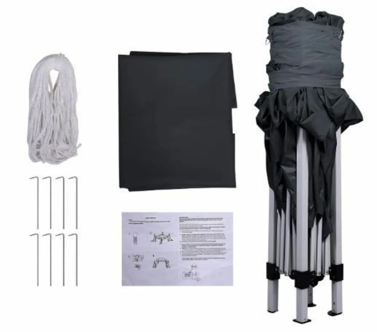 Gazebo 3x3m Waterproof Pop-Up Marquee Tent - Image 2